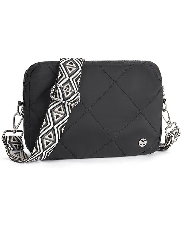Telena Quilted Crossbody Bags for Women Puffer Bag Purse Lightweight Design Shoulder Bag | Amazon (US)