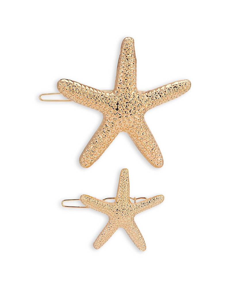 Ettika Starfish Hair Barrettes, Set of 2 | Bloomingdale's (US)