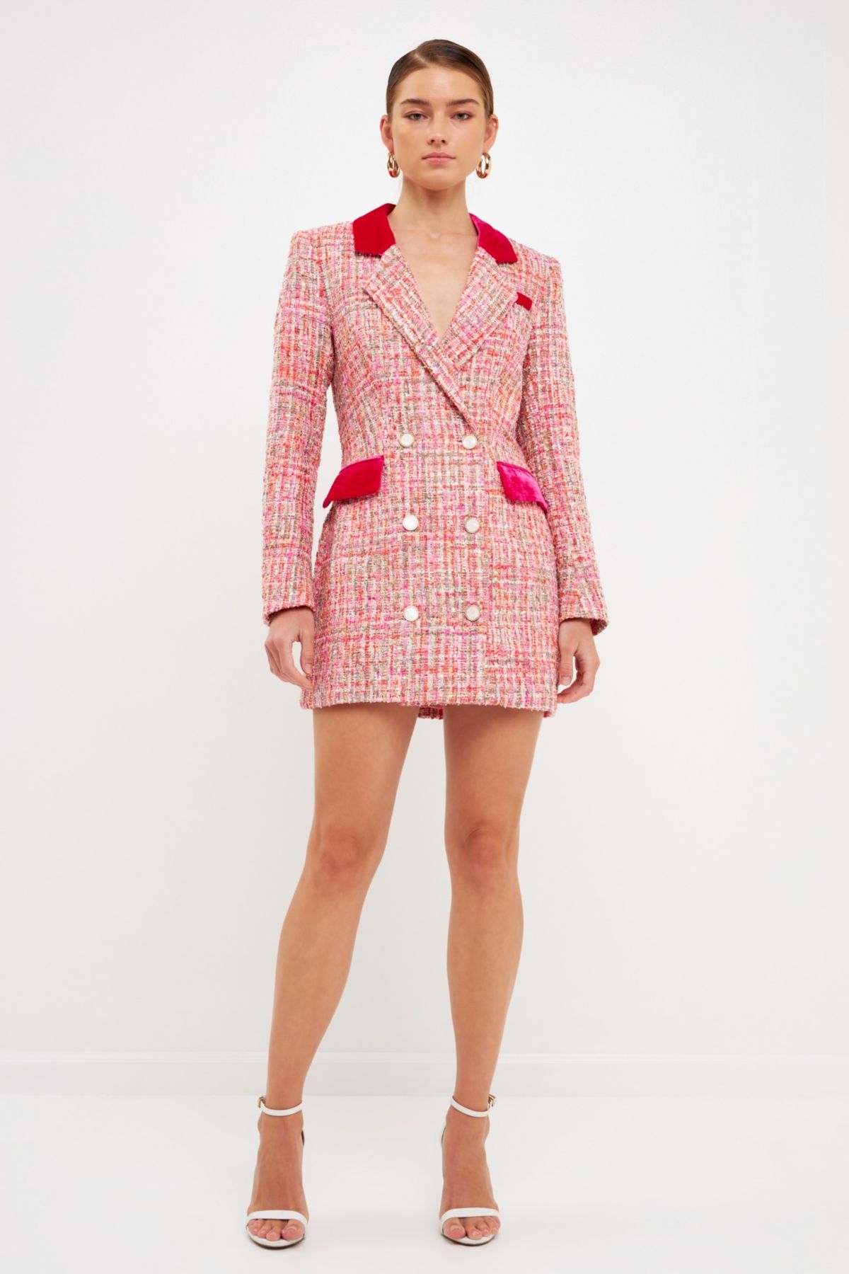 Women's Tweed Blazer Dress | Macys (US)