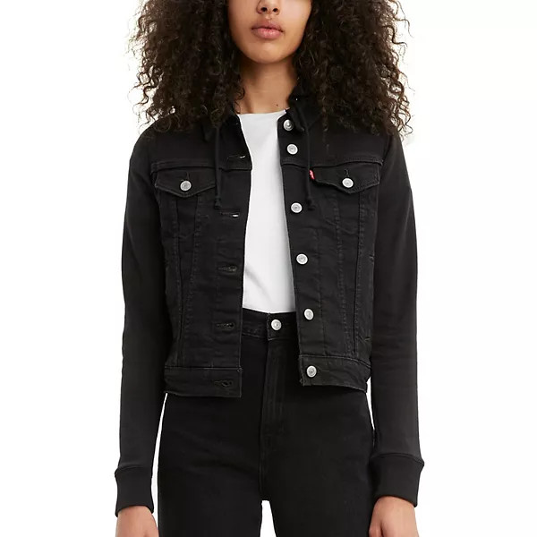 Women's Croft & Barrow® Button-Front Denim Jacket | Kohl's