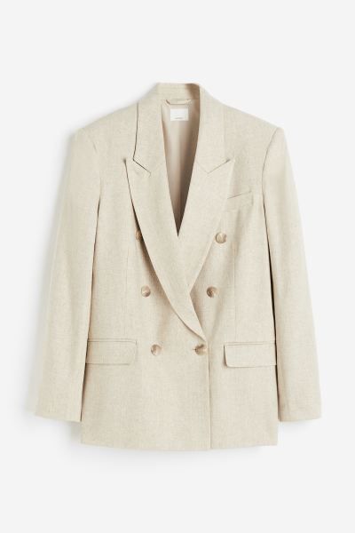 Double-breasted blazer | H&M (UK, MY, IN, SG, PH, TW, HK)