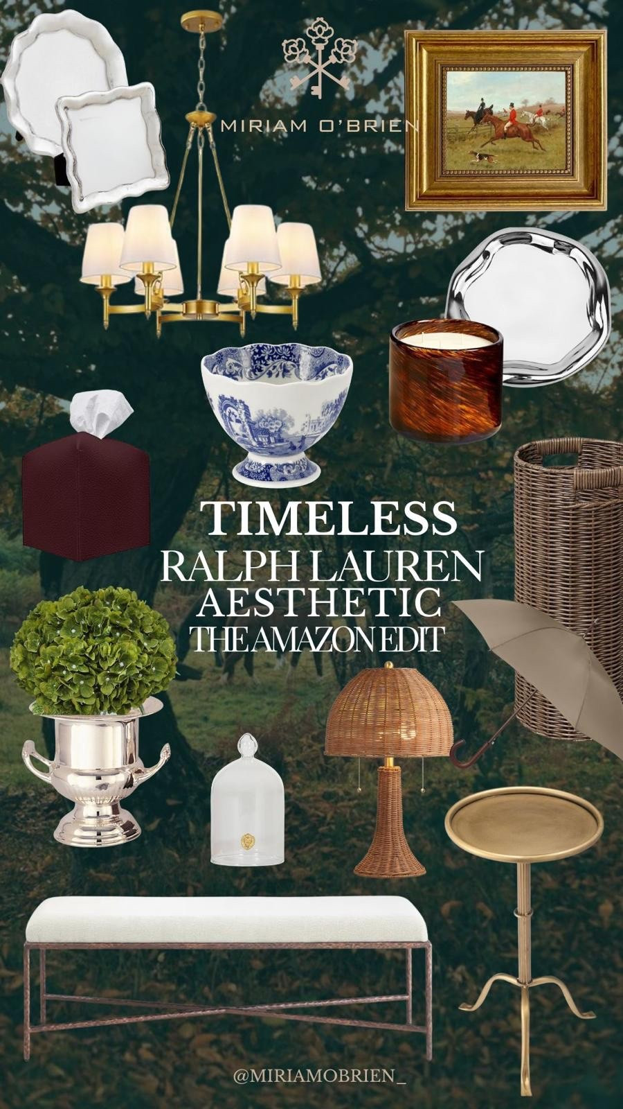Embrace the Ralph Lauren timeless aesthetic with these must-have decor pieces.

Follow me at @miriamobrien_ on IG and TikTok! 

#RLHome #AmazonHomeDecor #AmazonTimelessDecor #AmazonAestheticHome

#LTKSeasonal #LTKOver40 #LTKHome