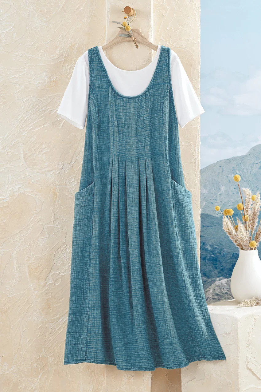 Vintage-Wash Gauze Jumper | Coldwater Creek