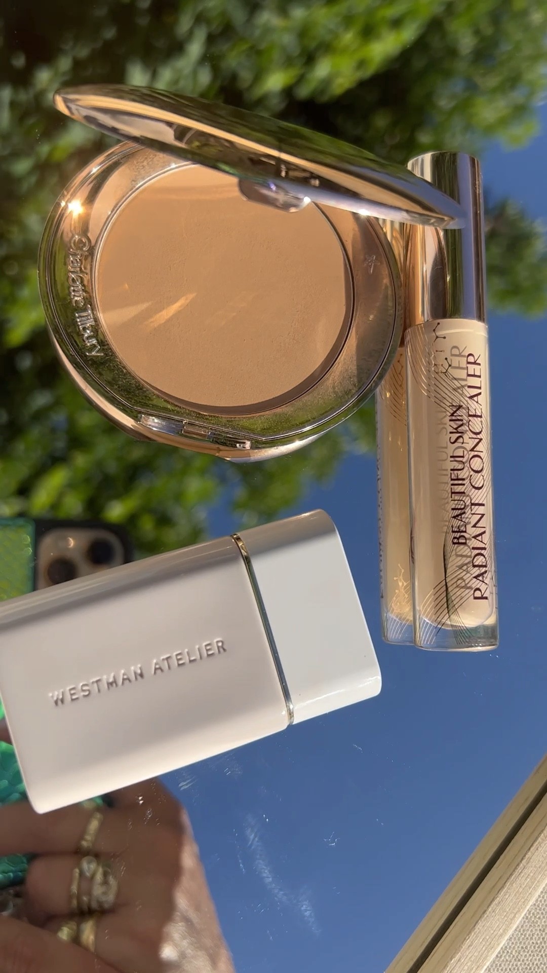 Nordstrom, nordstrom beauty, foundation, concealer, skin tint, clean beauty, powder

Four base products on heavy rotation ⚡️
Foundation: 55 (medium to full coverage and zero touch ups necessary)
Skin tint: shade IX (light-medium coverage and a dewy skin finish)
Concealer: 8 (full coverage and skincare benefits…frantically brightens the under eye)
Powder: Tan (blurs pores to oblivion without a powdery finish)

#LTKstyletip #LTKunder50 #LTKbeauty