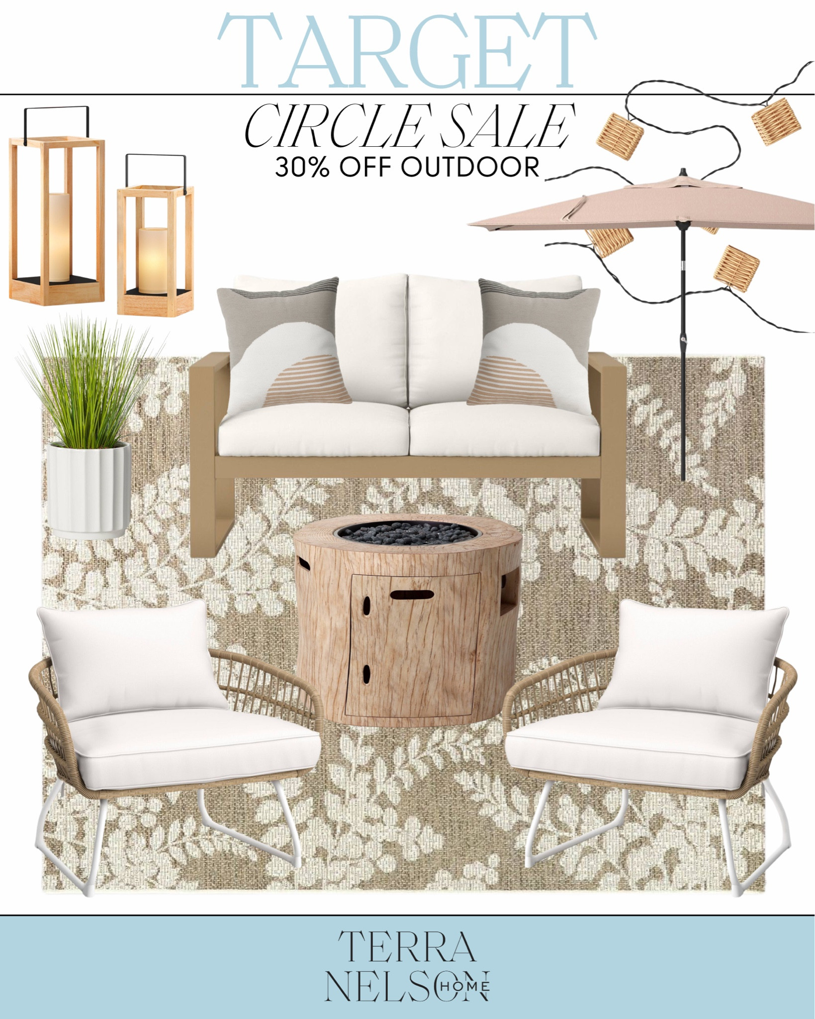 Target Circle Week Sale / Target Sale / Target Outdoor Sale /  / Outdoor Seating / Outdoor Furniture / Outdoor Firepits / Outdoor Decor / Patio Decor / Patio Planters / Outdoor Area Rugs / Outdoor Umbrella / Outdoor Tables / Outdoor Lighting / Patio Accent Lighting / 

#LTKhome #LTKsalealert #LTKxTarget