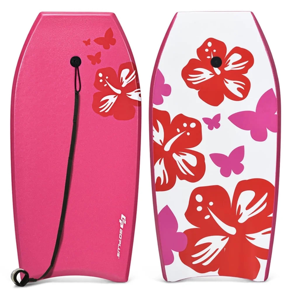 Demifill Lightweight Body Board, Lightweight Bodyboard Surfing with Leash EPS Core Boarding IXPE-... | Walmart (US)