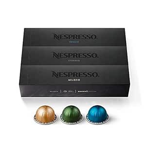 Amazon.com: Nespresso Capsules VertuoLine, Medium and Dark Roast Coffee, Variety Pack, Stormio, O... | Amazon (US)