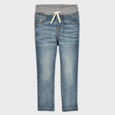 Toddler Boys' Pull-On Skinny Jeans - Cat & Jack™ Light Wash | Target