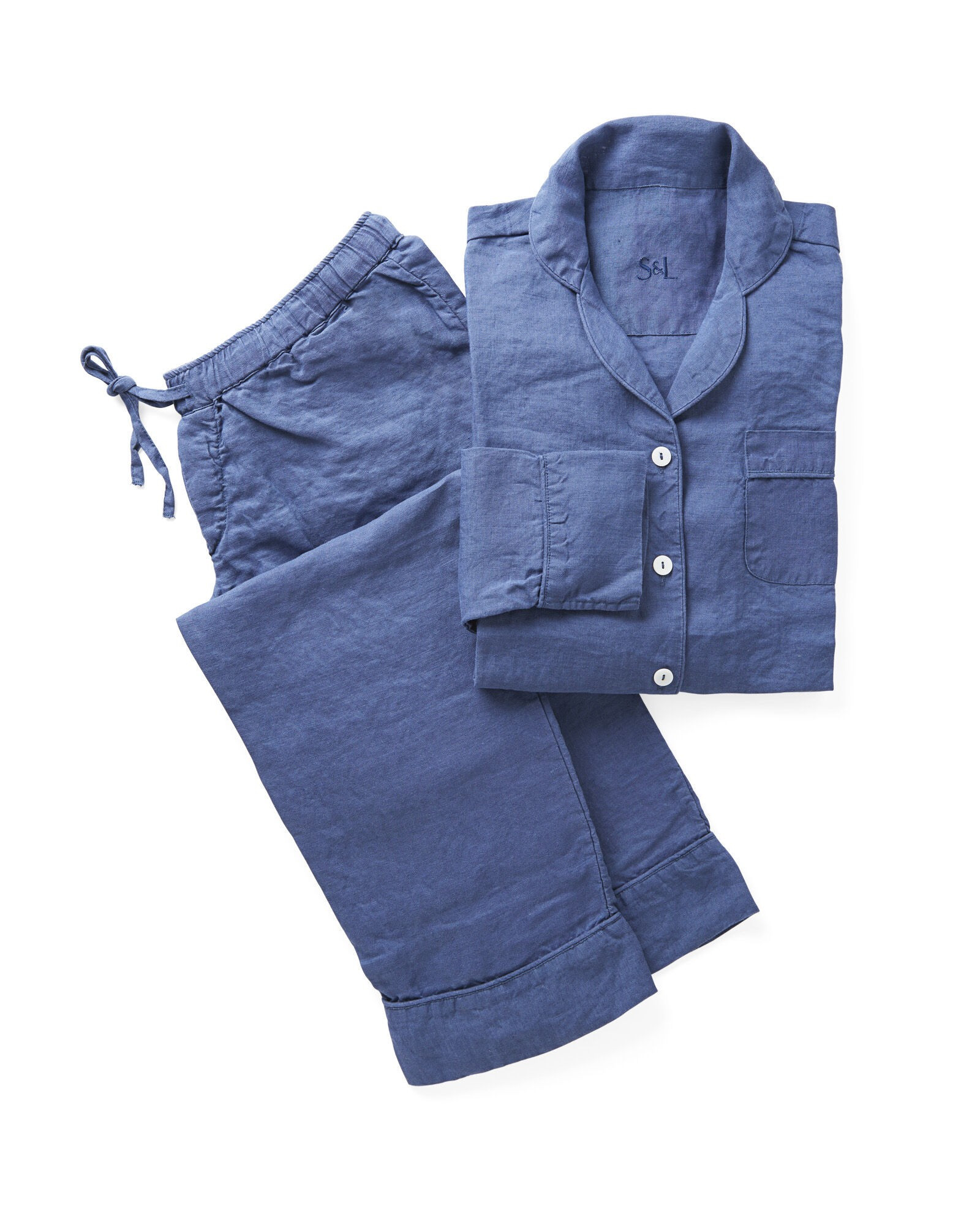 Positano Linen Pajamas | Serena and Lily