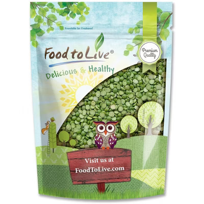 Green Split Peas - by Food To Live  0.75 lb | Target
