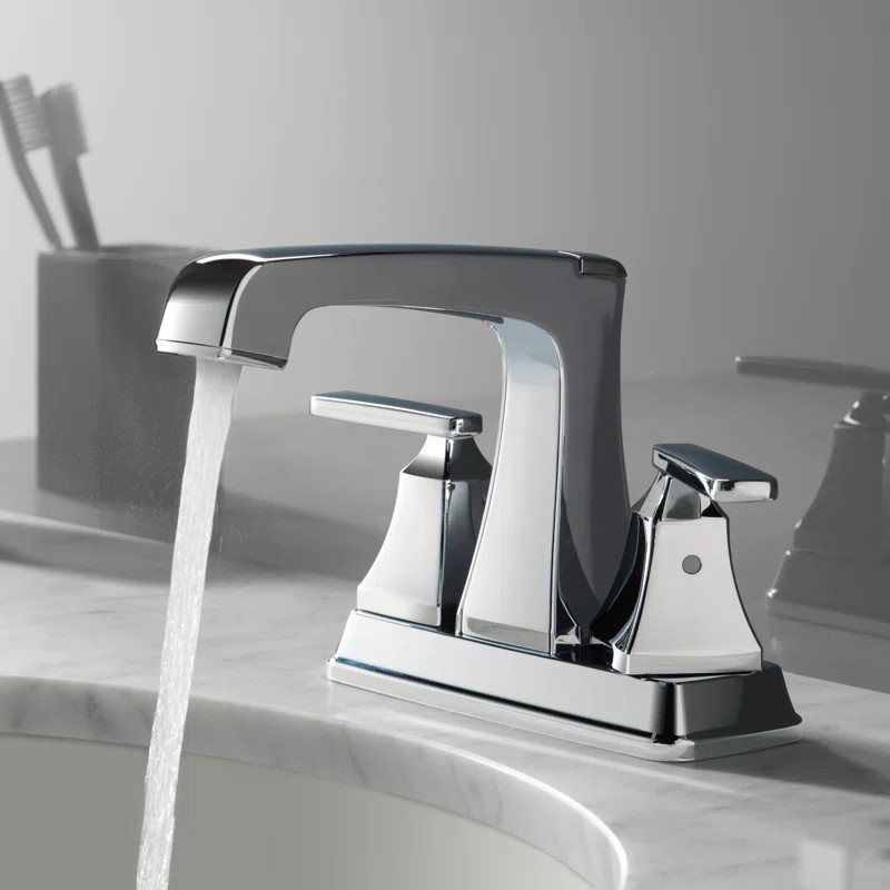Delta Ashlyn Centerset Bathroom Faucet with Drain Assembly and Diamond Seal Technology | Wayfair North America