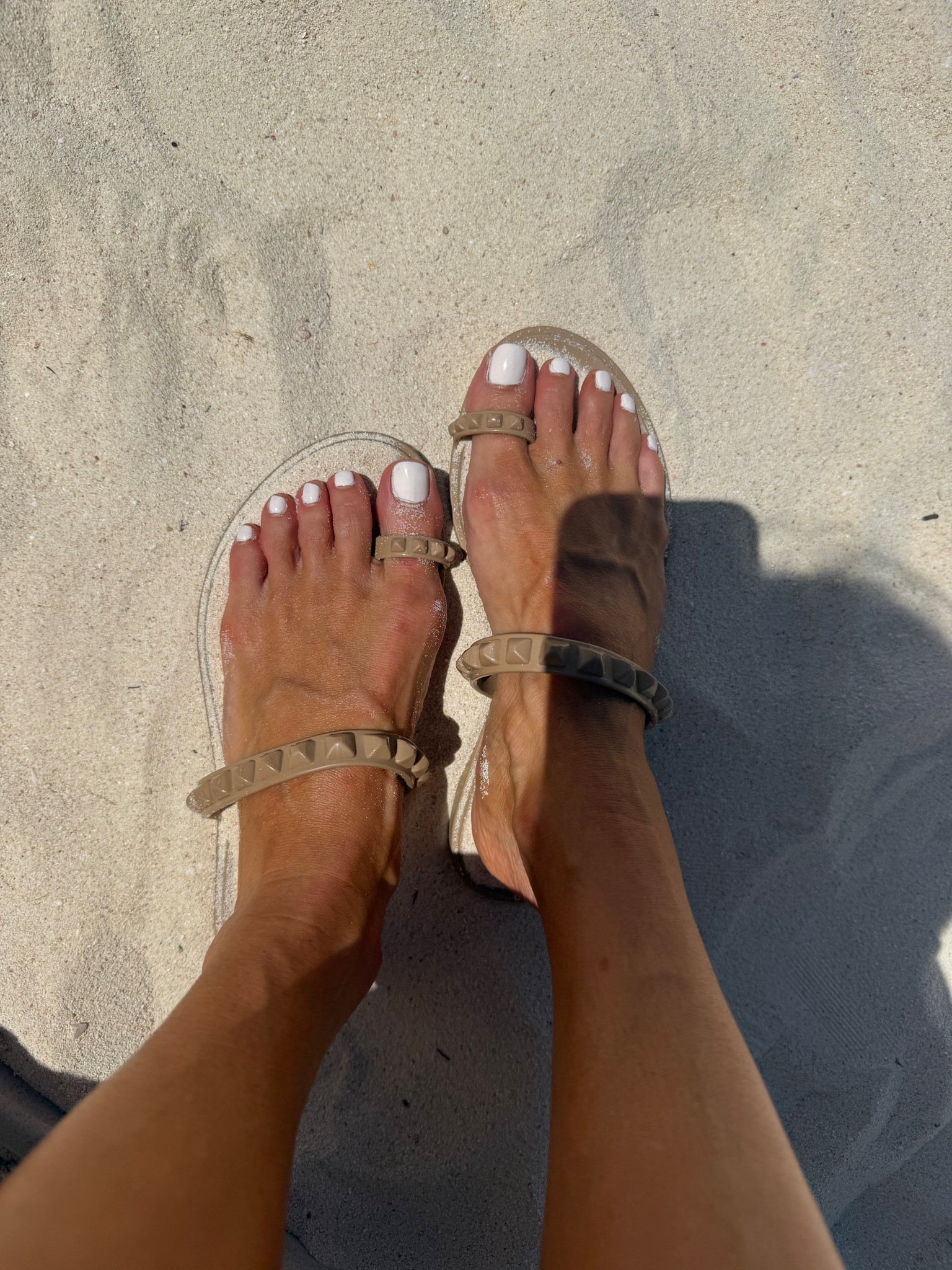 My favorite jelly sandals size 7 and also great for walking 