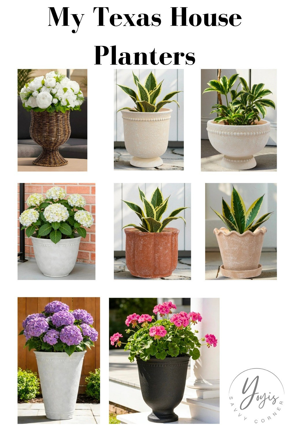 My Texas House planter finds 🤍 Durable, stylish, and perfect for adding curb appeal or patio charm. Sharing my favorite planters that thrive in the Texas heat.

#LTKSaleAlert #LTKHome #LTKSeasonal