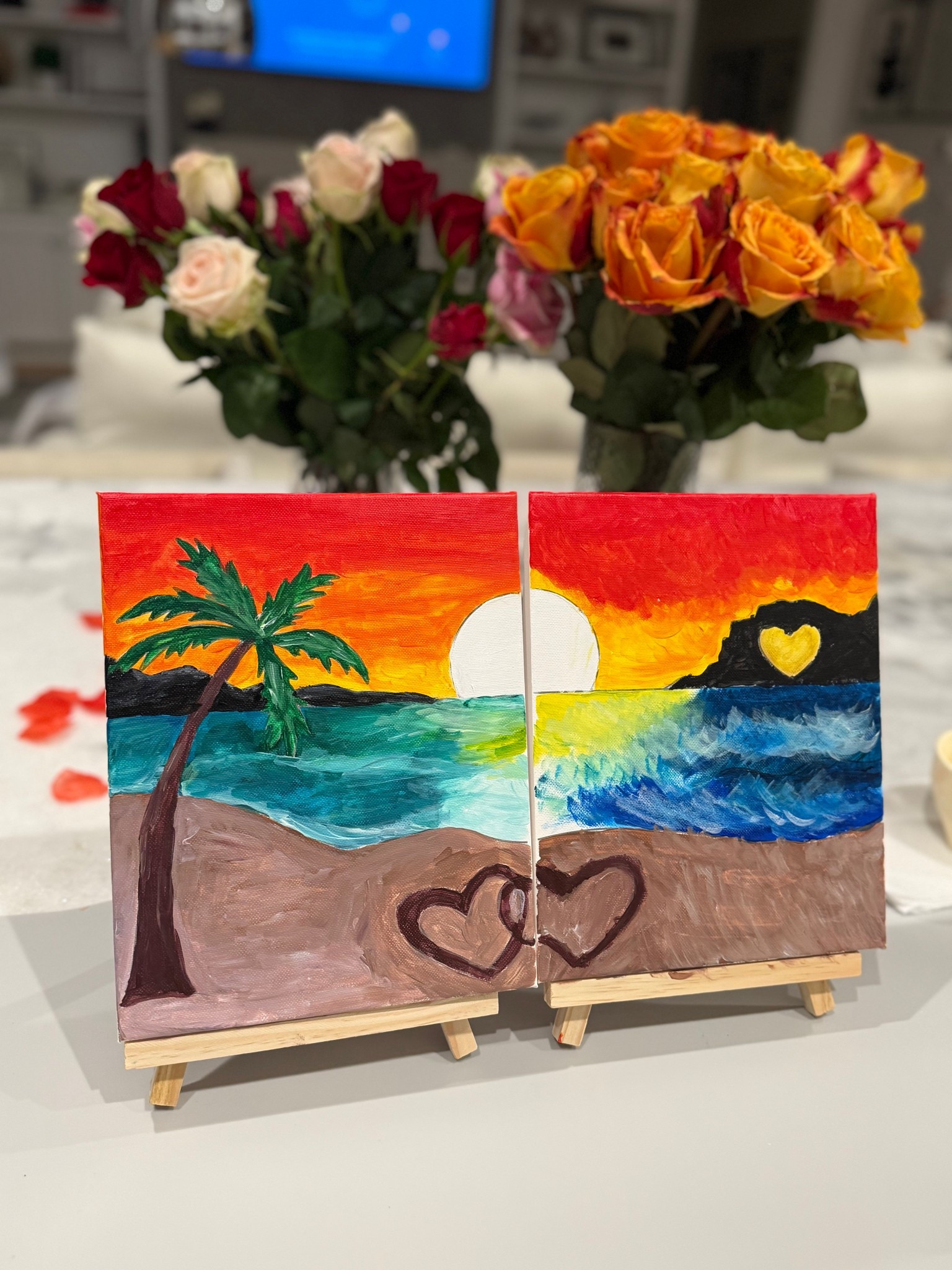 Linking the ar home paint kit we  used for date night 