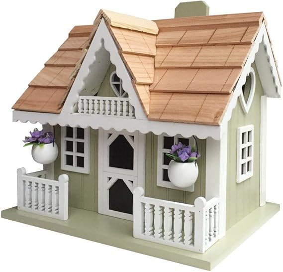 Home Bazaar HB-9521S Rosemary Cottage Birdhouse, Multi | Amazon (US)