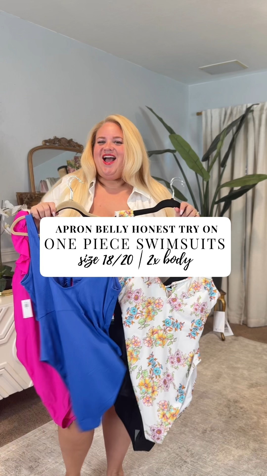 Honest Swimsuit haul on my apron belly aka  plus size body

#LTKFindsUnder50 #LTKSwim #LTKPlusSize