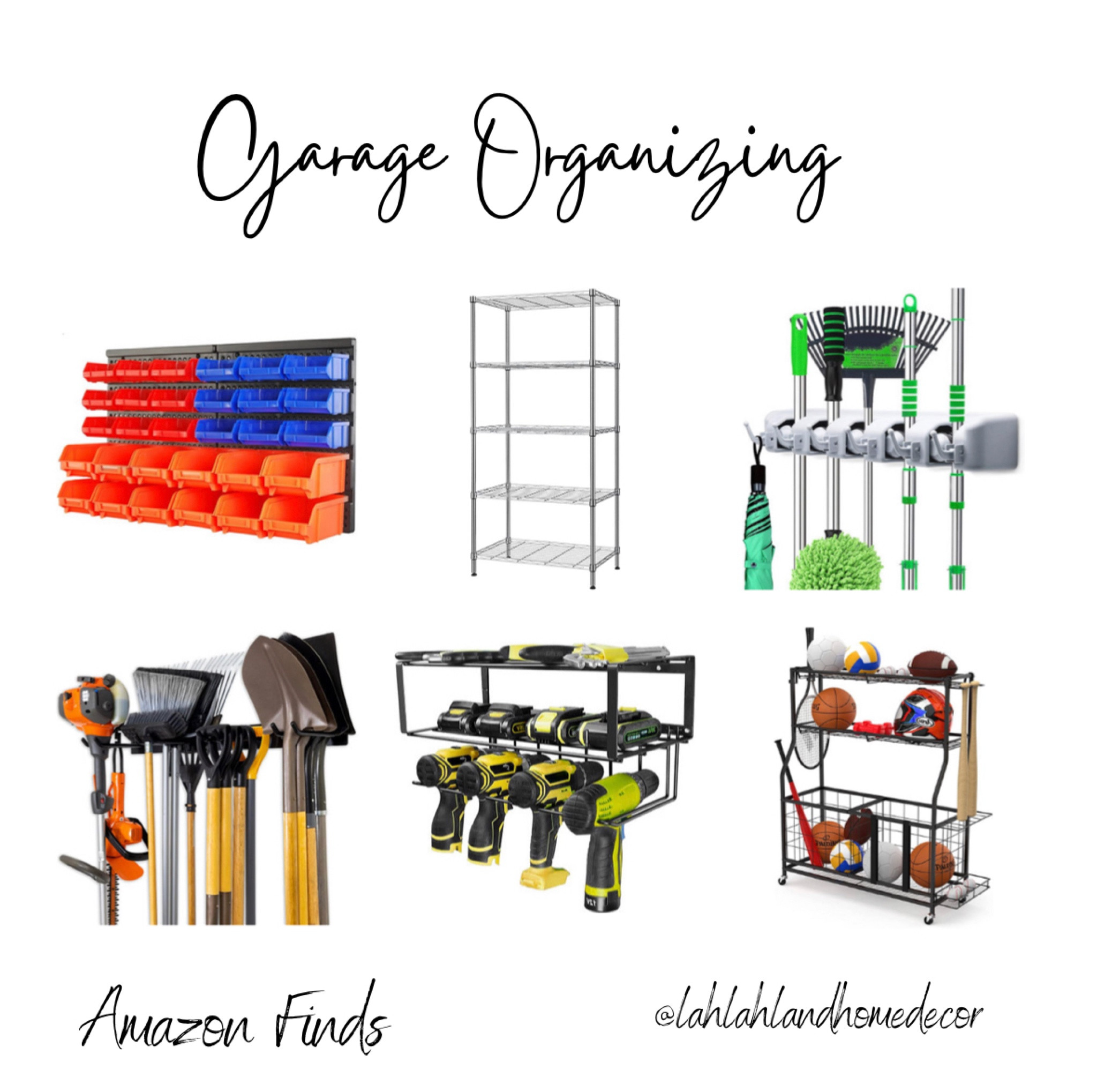 Garage organizing must haves! 

#LTKunder100 #LTKhome #LTKFind