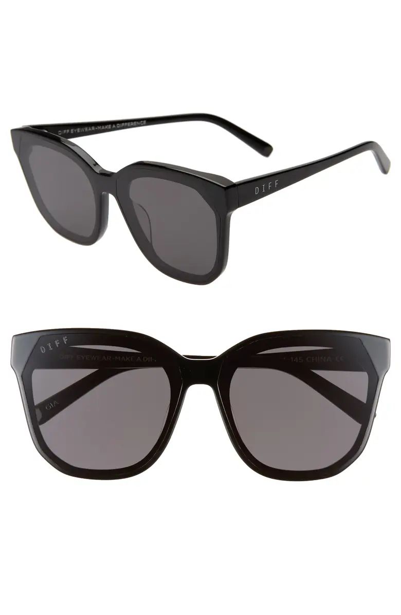 DIFF Gia 62mm Oversize Square Sunglasses | Nordstrom | Nordstrom