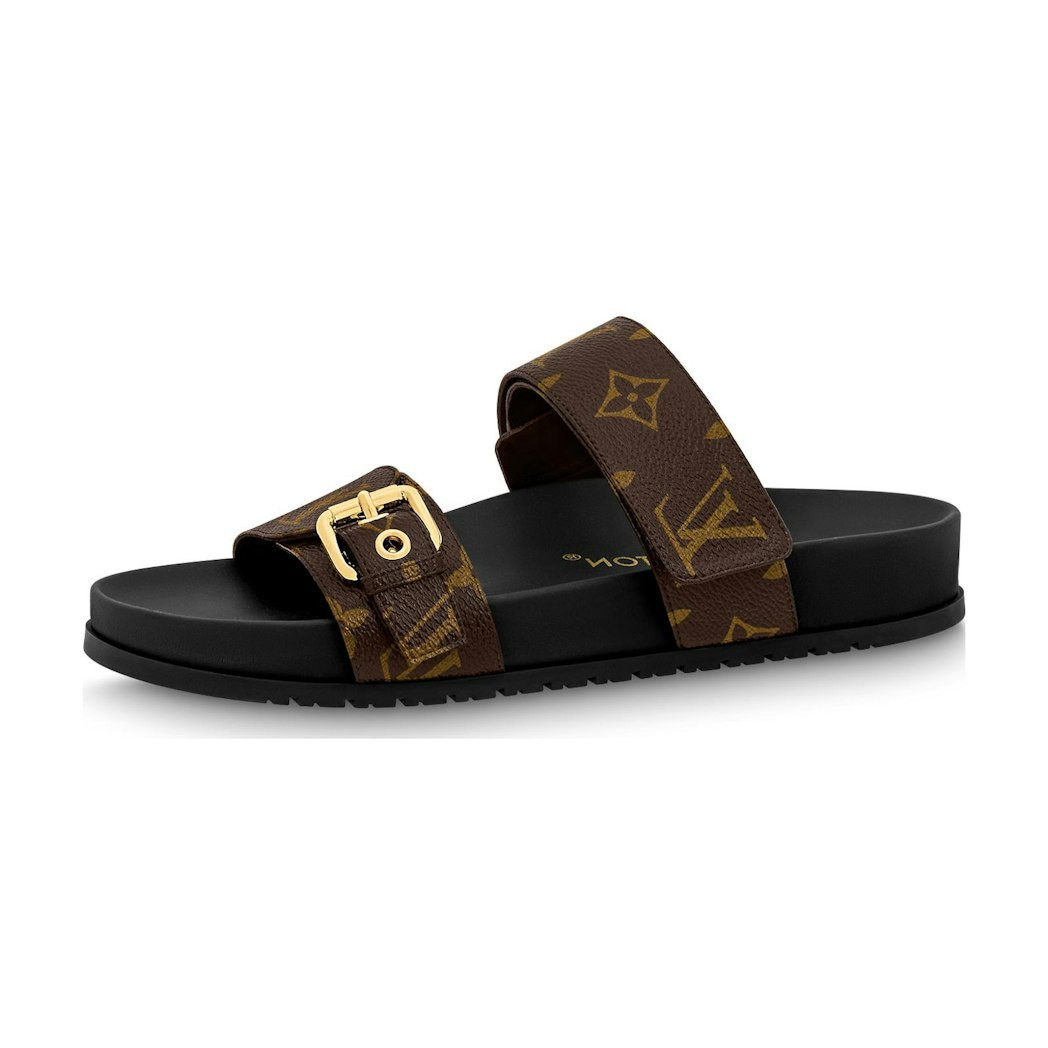(W) LV Bom Dia Flat Mule 'Brown' US 6W | Novelship