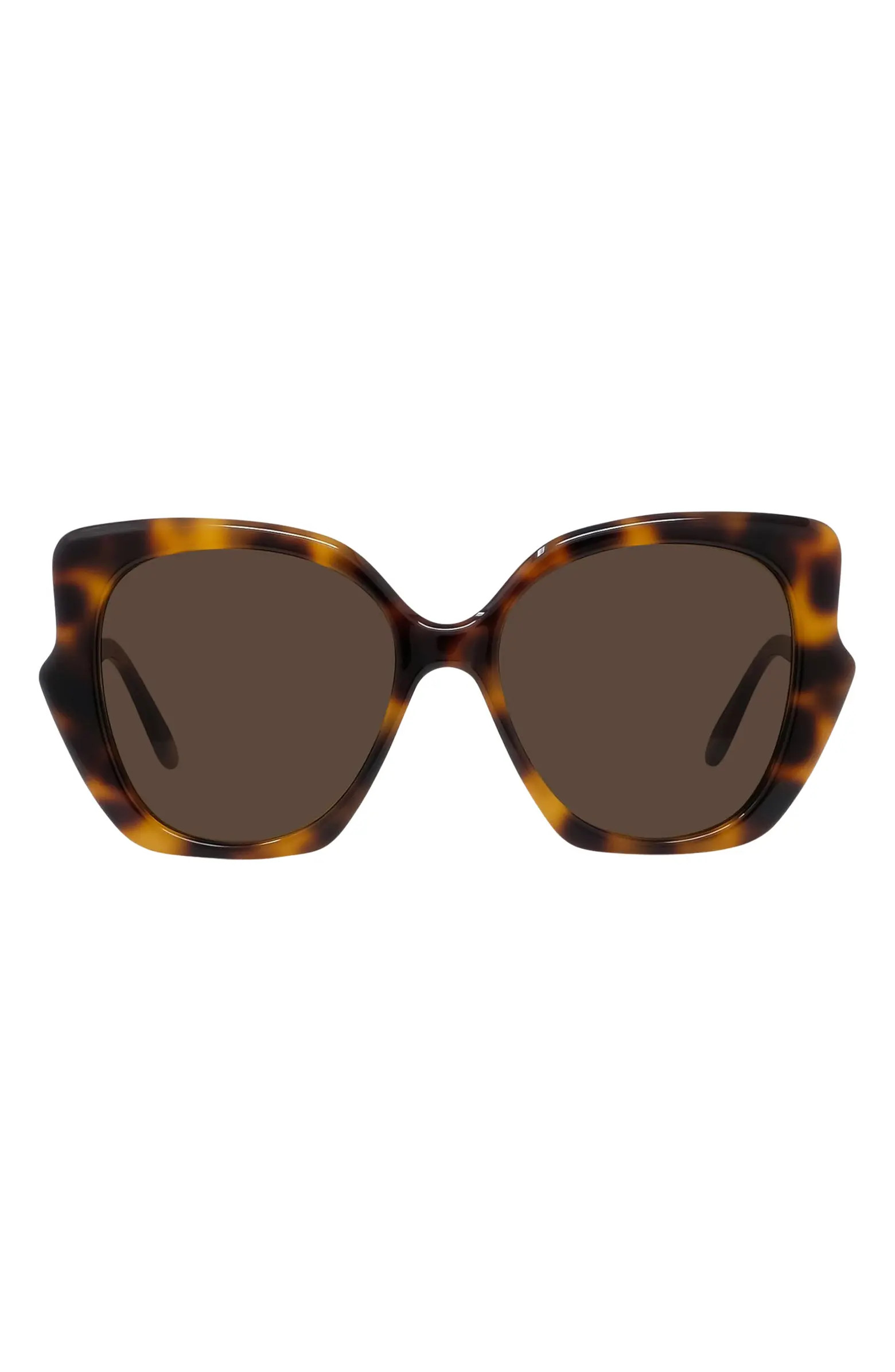 Loewe Thin 55mm Geometric Sunglasses | Nordstrom | Nordstrom