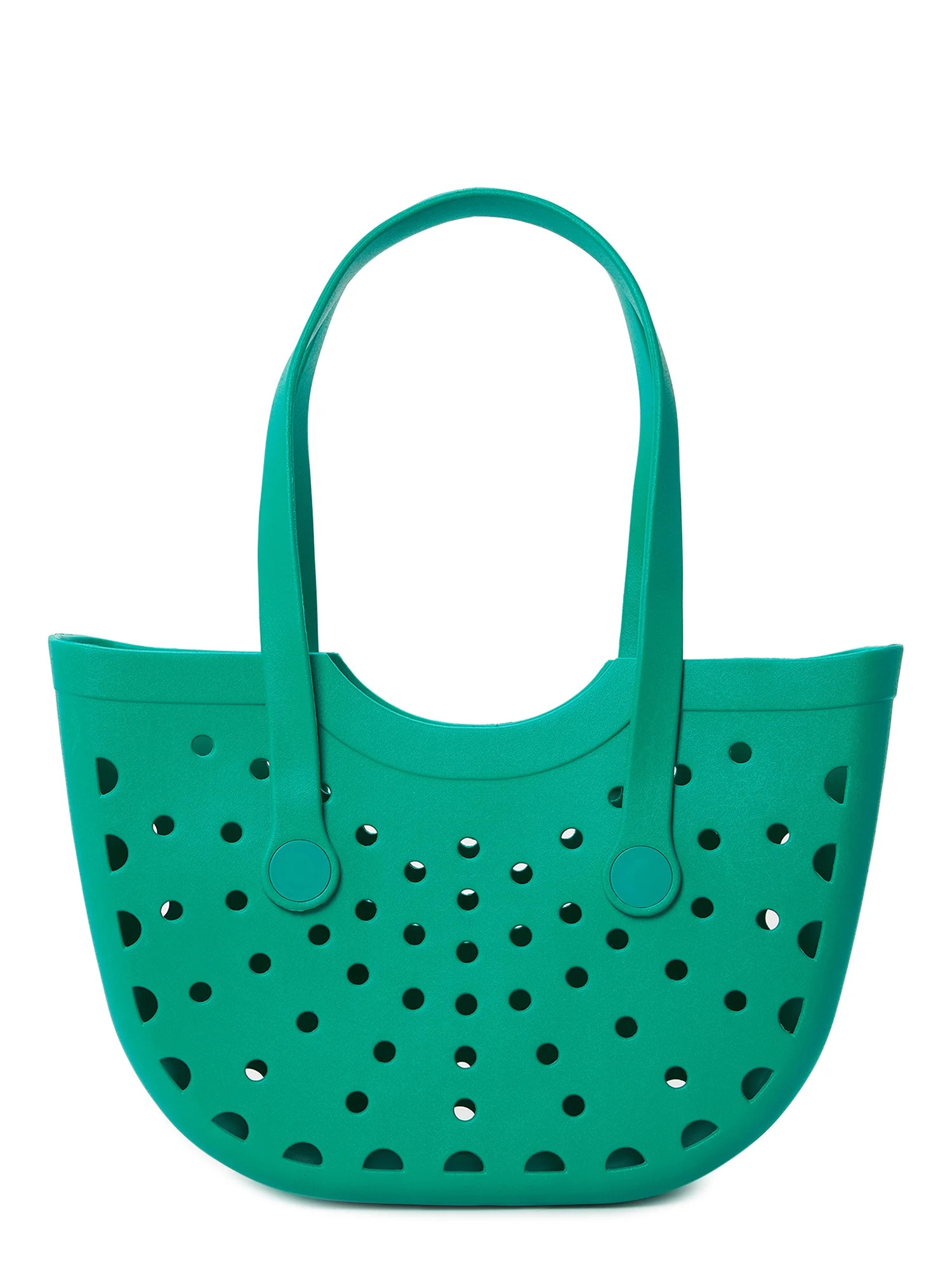 Time and Tru Women’s Molded Tote Bag Mint Chip | Walmart (US)