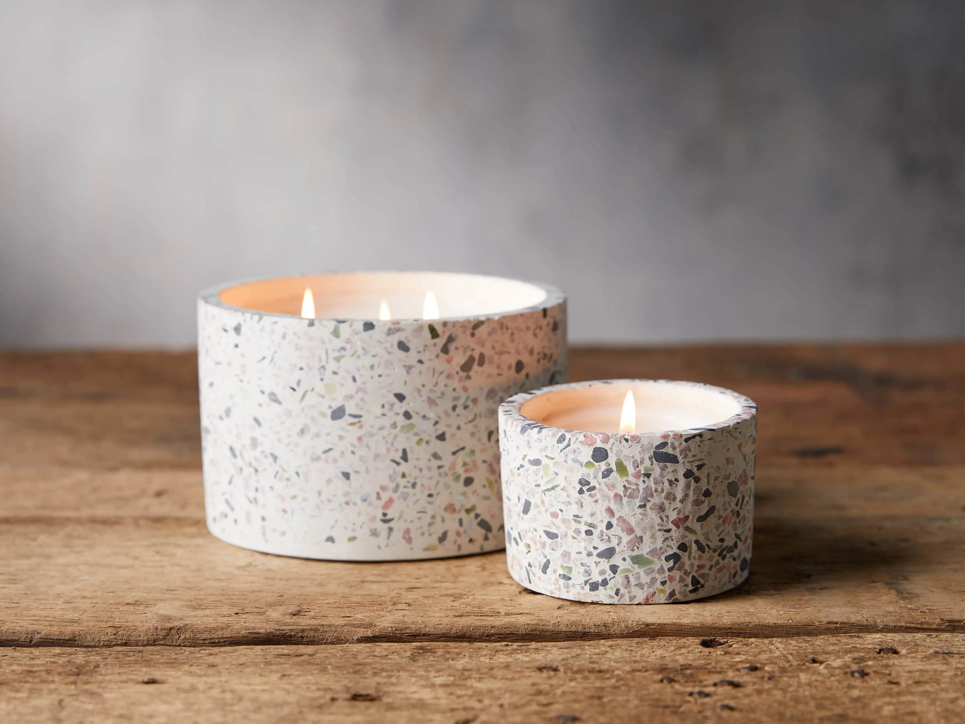 Terrazzo Candle in Grapefruit | Arhaus