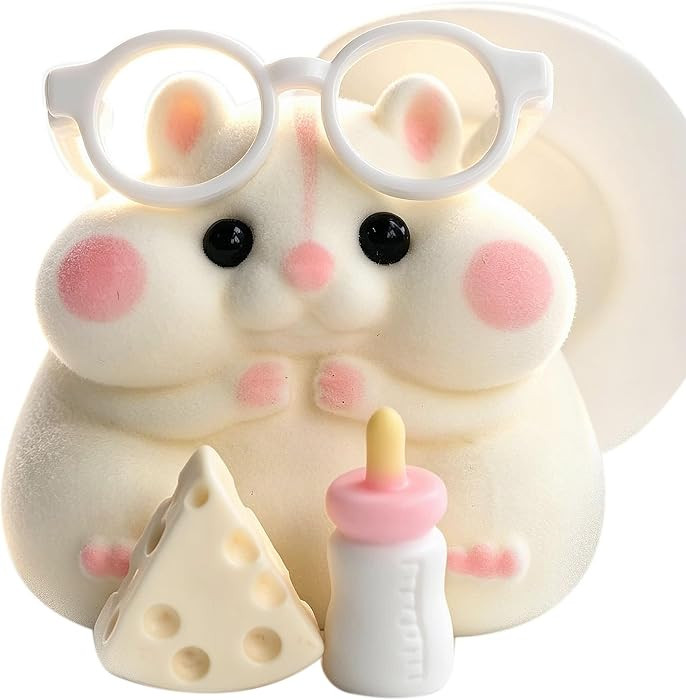 Handmade Taba Squishy Hamster Toy, Cute Squishy Stress Relief Fidget Toy | Amazon (US)