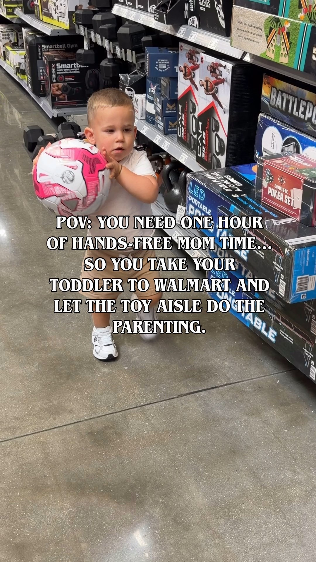 If you ever need one full hour of hands-free entertainment… allow me to put you onto the ultimate mom hack: drive to Walmart and release your toddler into the toy section.

I’m not kidding — Axton acted like he just entered Disney World. Buttons to press, cars to test, stuffed animals to squeeze… meanwhile I stood there pretending I had my life together for once.

Zero dollars spent (okay… mostly zero 😅), 10/10 toddler-approved, and honestly the most peaceful hour I’ve had all week.

Moms, don’t gatekeep. Walmart Toy Aisle Time is elite.
Comment WALMART and I’ll DM you our favorite finds 👇🛒






.
.
.
.
.
.
.
✨
#MomHack #ToddlerLife #WalmartFinds #HandsFreeParenting #MomHumor #ToddlerMom #ParentingTips #WalmartToys #MomLifeUnfiltered #relatablemomcontent 

#LTKmorningroutine #LTKdayinmylife #LTKmomlife