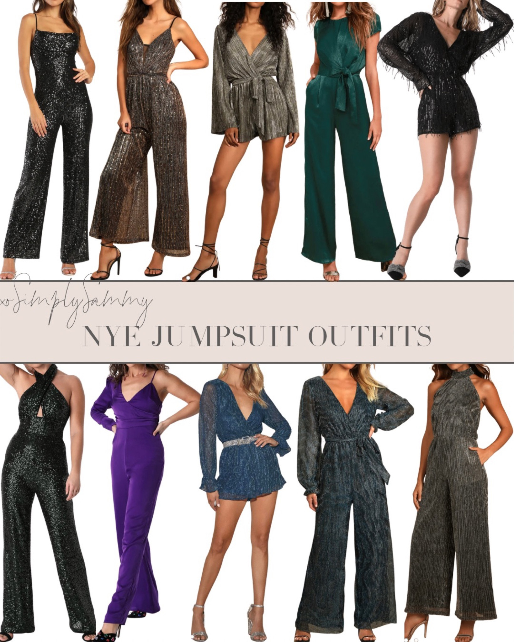 Holiday outfits inspo , Christmas outfits inspo , nye outfits inspo , New Year’s Eve outfits , sequin jumpsuits , satin jumpsuits , one shoulder jumpsuits , velvet jumpsuits , long jumpsuits , short jumpsuits , holiday jumpsuit , nye jumpsuit , Christmas jumpsuit , New Year’s Eve jumpsuit 

#LTKHoliday #LTKSeasonal #LTKstyletip