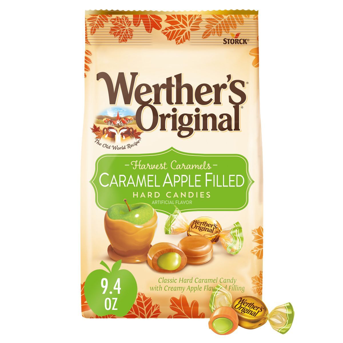 Werther's Original Halloween Harvest Caramel Apple Filled Hard Candies - 9.4oz | Target