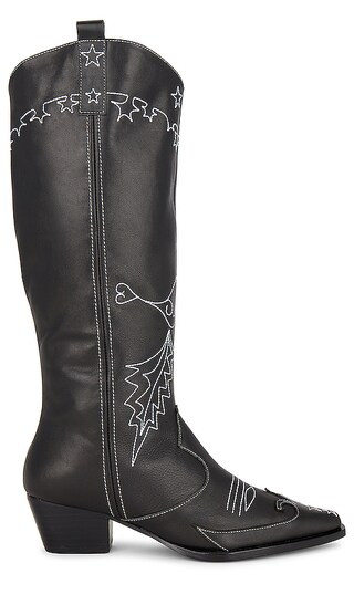 Lasso Boot in Black | Revolve Clothing (Global)