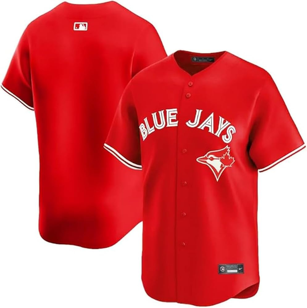 MLB Replica Jersey Blank Alt Red Canada Day Blue Jays (CA/US, Alpha, Small, Regular, Regular, Red... | Amazon (CA)
