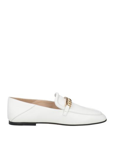 Tod's Woman Loafers White Size 5.5 Leather | YOOX (US)