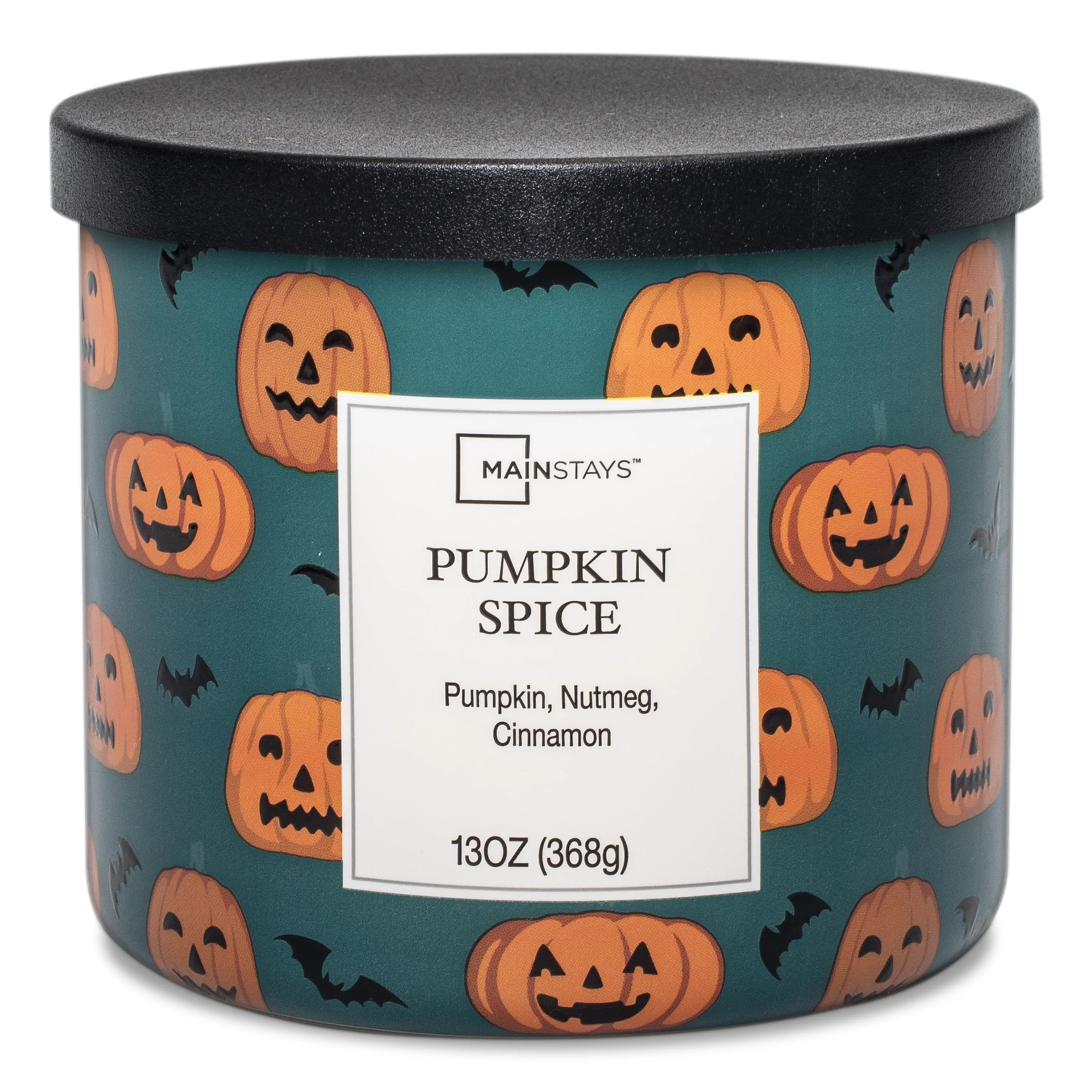 Mainstays Pumpkin Spice  Scented Candle, 13 oz. | Walmart (US)
