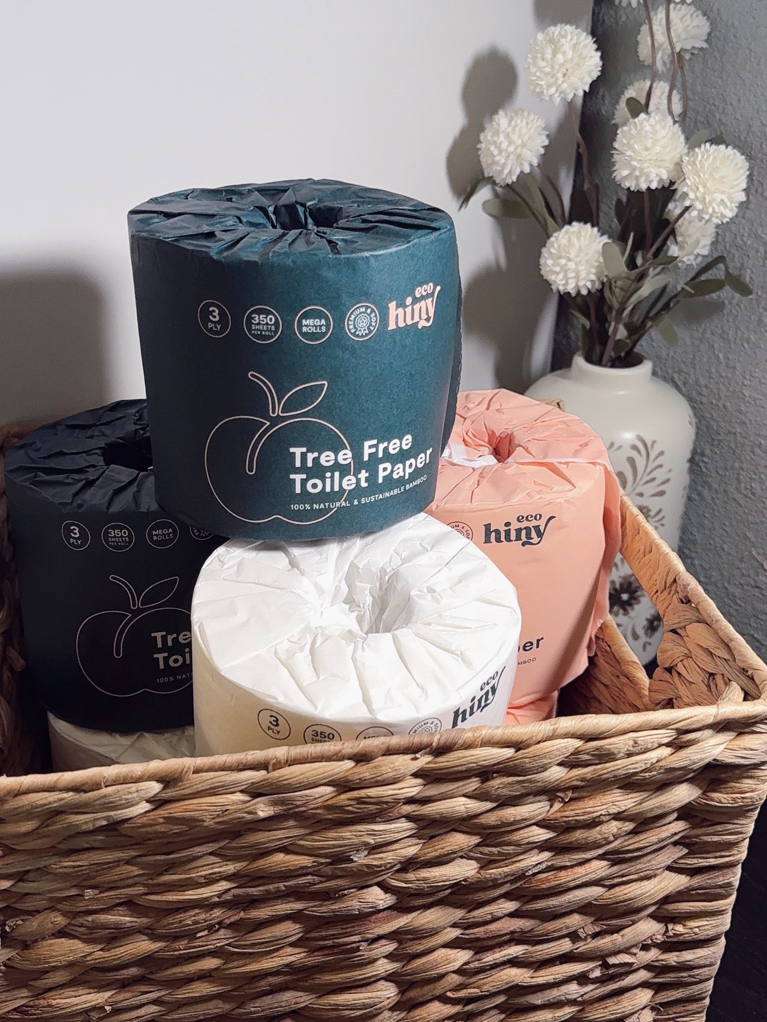 ♻️ Softer on you, kinder to the planet 🌿
Eco Hiny Tree-Free Toilet Paper is made from 100% bamboo, meaning no trees are cut down — ever. It’s strong, soft, and sustainably made, so you can feel good about every roll. 🌎✨

💚 Tree-free & biodegradable
🚽 Septic-safe & eco-friendly
🌱 Plastic-free packaging
🧻 Gentle, yet durable

Small swaps make a big difference 🌍 — would you switch to tree-free TP?

#ecofriendlyhome #sustainableliving #bambootoiletpaper #zerowastehome #earthfriendly #bathroomessentials #sustainablechoices #plasticfreebathroom #treefreepaper

#LTKHome #LTKU