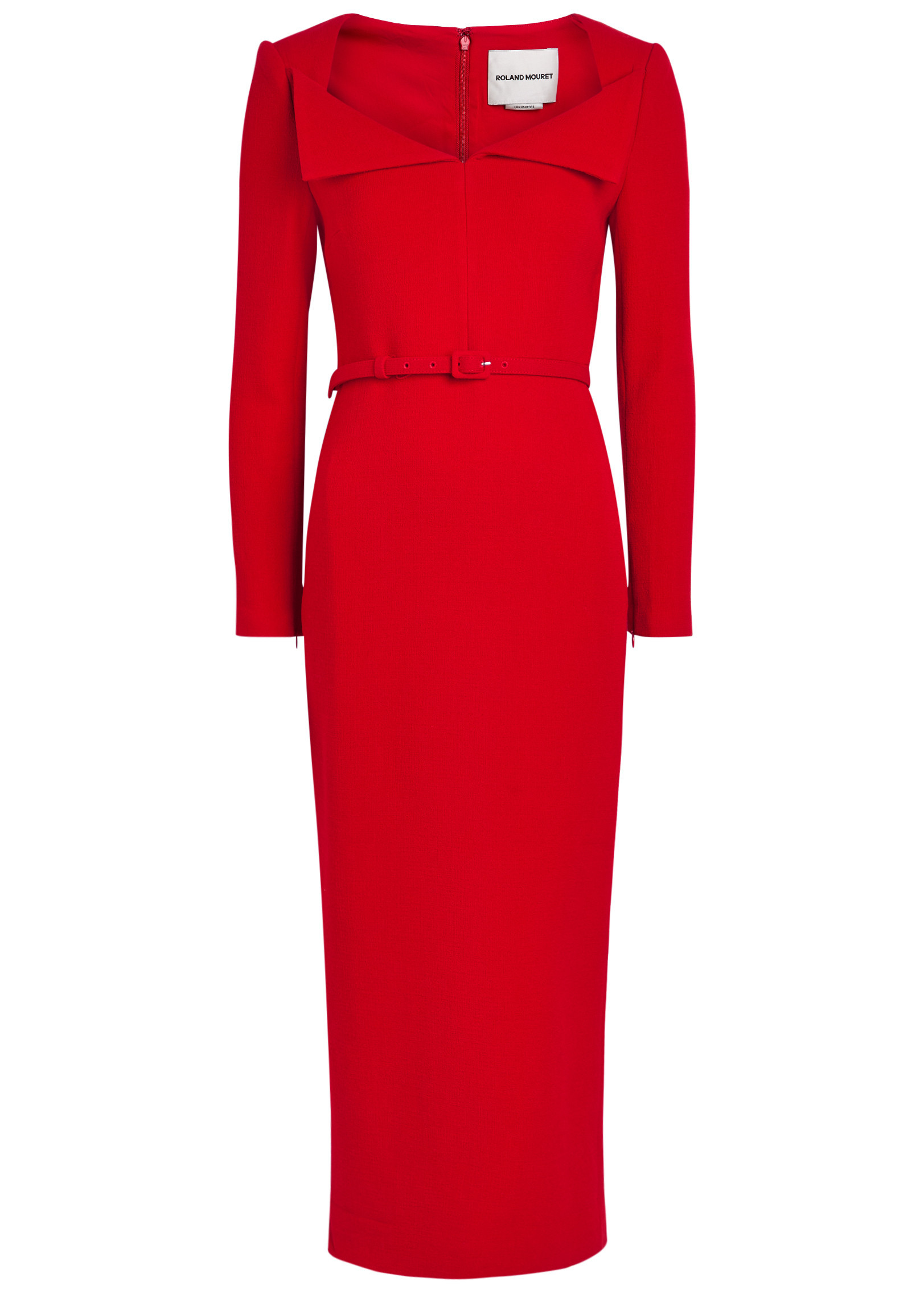 Belted wool midi dress | Harvey Nichols