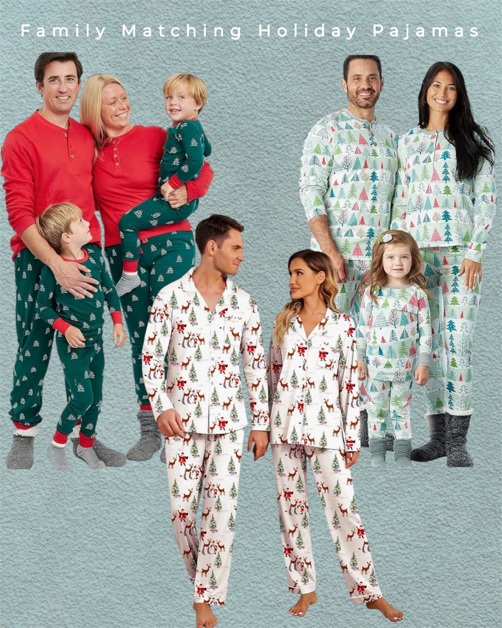 Family matching holiday pajamas from Amazon. 



Family matching Christmas pajamas, family Christmas pictures, Christmas family pictures, Holiday pajamas family, couple Christmas matching pajamas, Christmas pajamas family 

#LTKFamily #LTKKids #LTKKids #LTKGiftGuide #LTKSeasonal #LTKHoliday