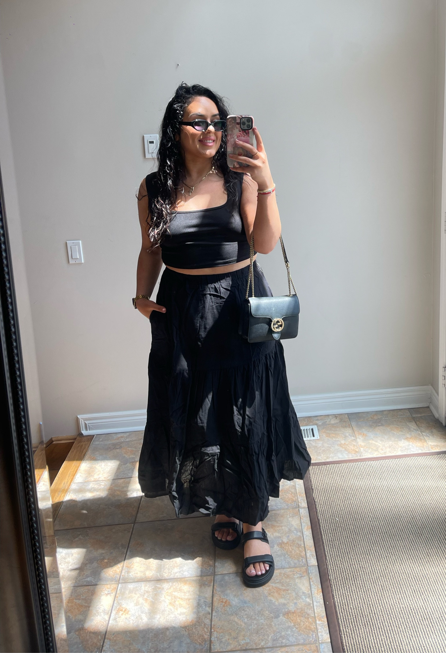Actually obsessed with this skirt for the summer! Super light and airy 💃🏻🤍

#LTKcanada #LTKmidsize #LTKsummer