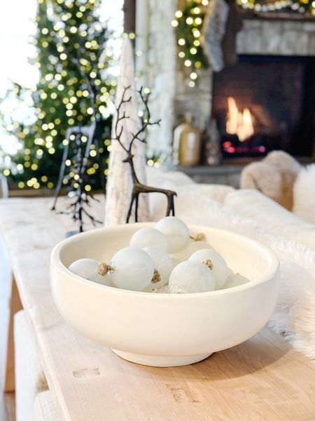 One of my favorite oversized decor bowls and glass beads are on sale!  You can fill this bowl with so many different items to create multiple centerpieces throughout the year!  It’s a staple decor pice and would make a great gift idea!

#LTKhome #LTKsalealert #LTKHoliday