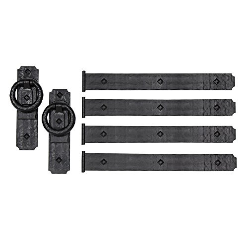 Cre8tive Hardware Rustic Rings Magnetic Garage Door Hardware (6 Piece) | Amazon (US)