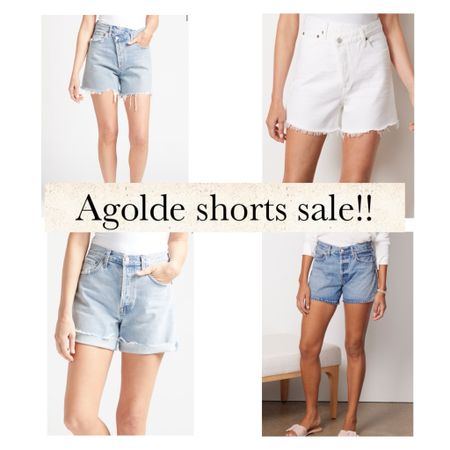 Agolde shorts sale! 

#LTKfindsunder100 #LTKmidsize #LTKsalealert