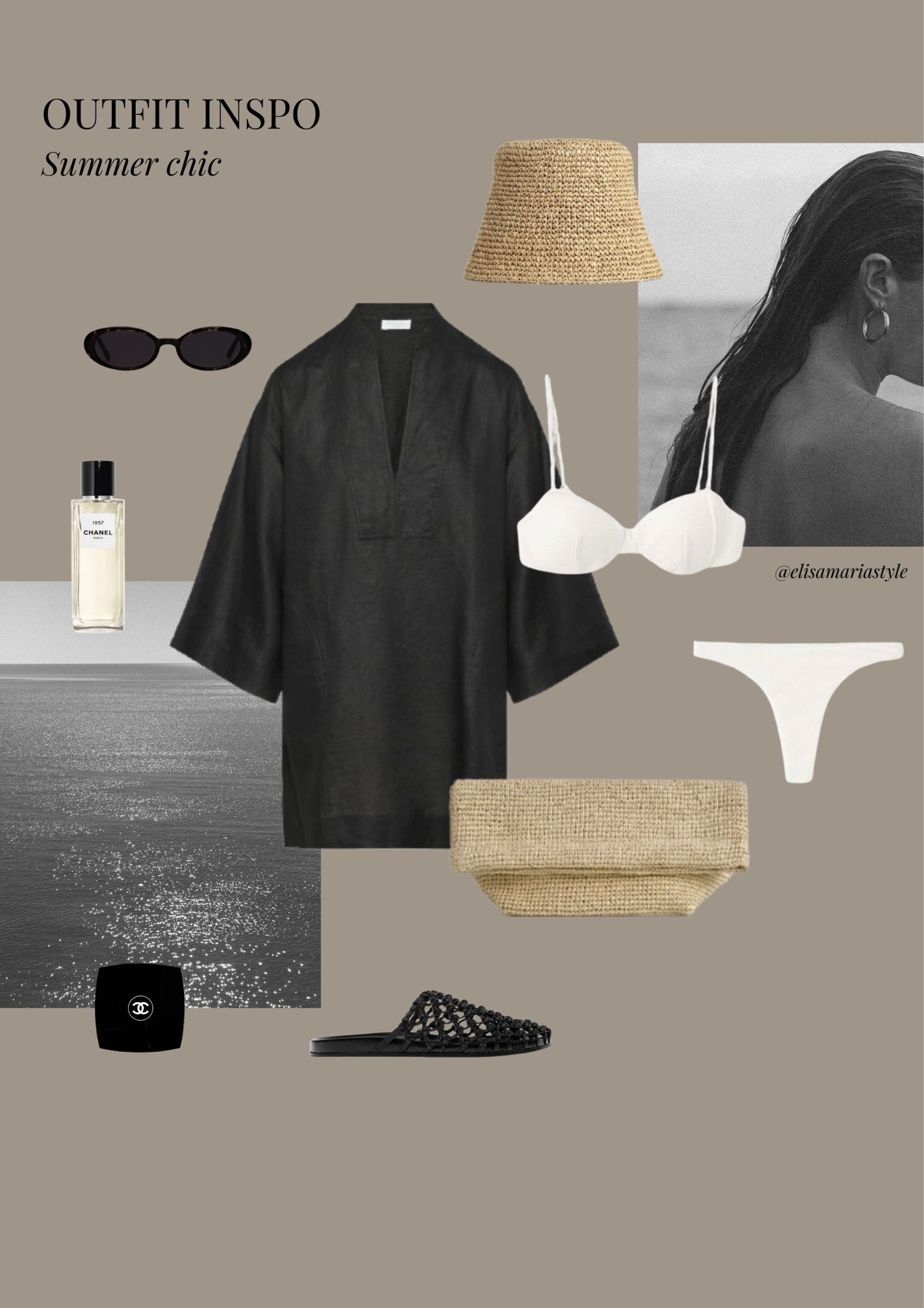 Chic beach outfit idea 🐚

#LTKootd