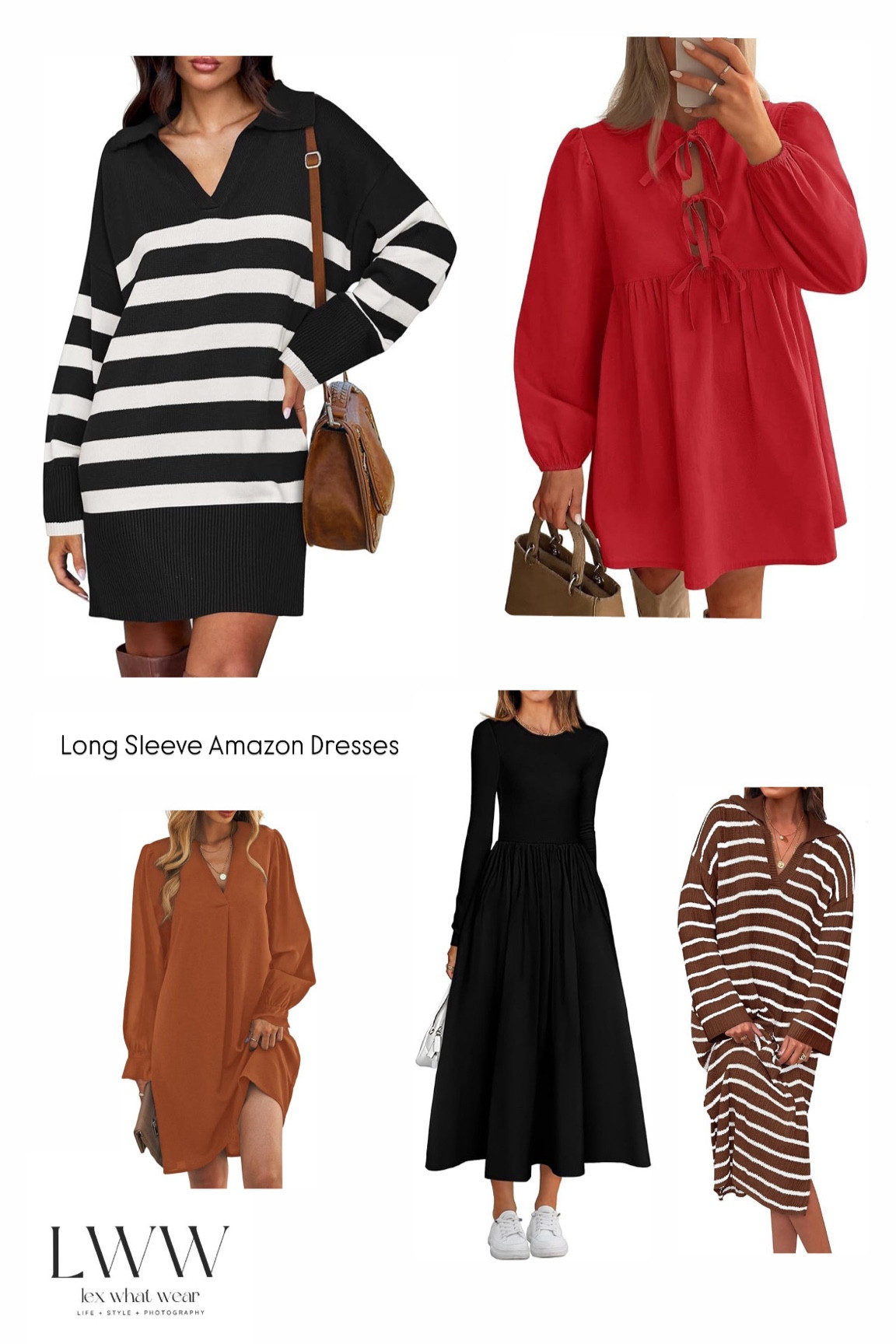 Long Sleeve Dress Faves From Amazon!! 

#LTKSeasonal #LTKStyleTip #LTKFindsUnder50