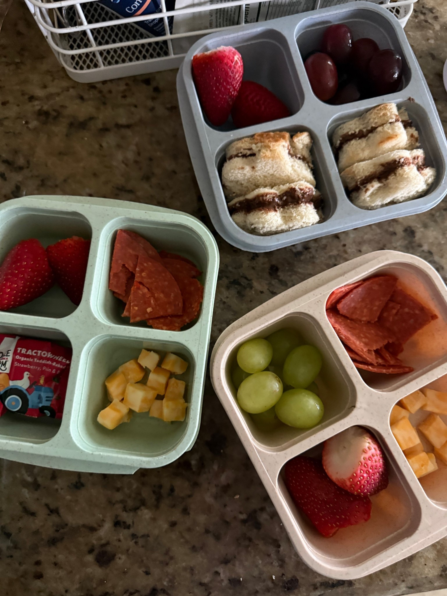 Lunches packed up for the wildlife park!