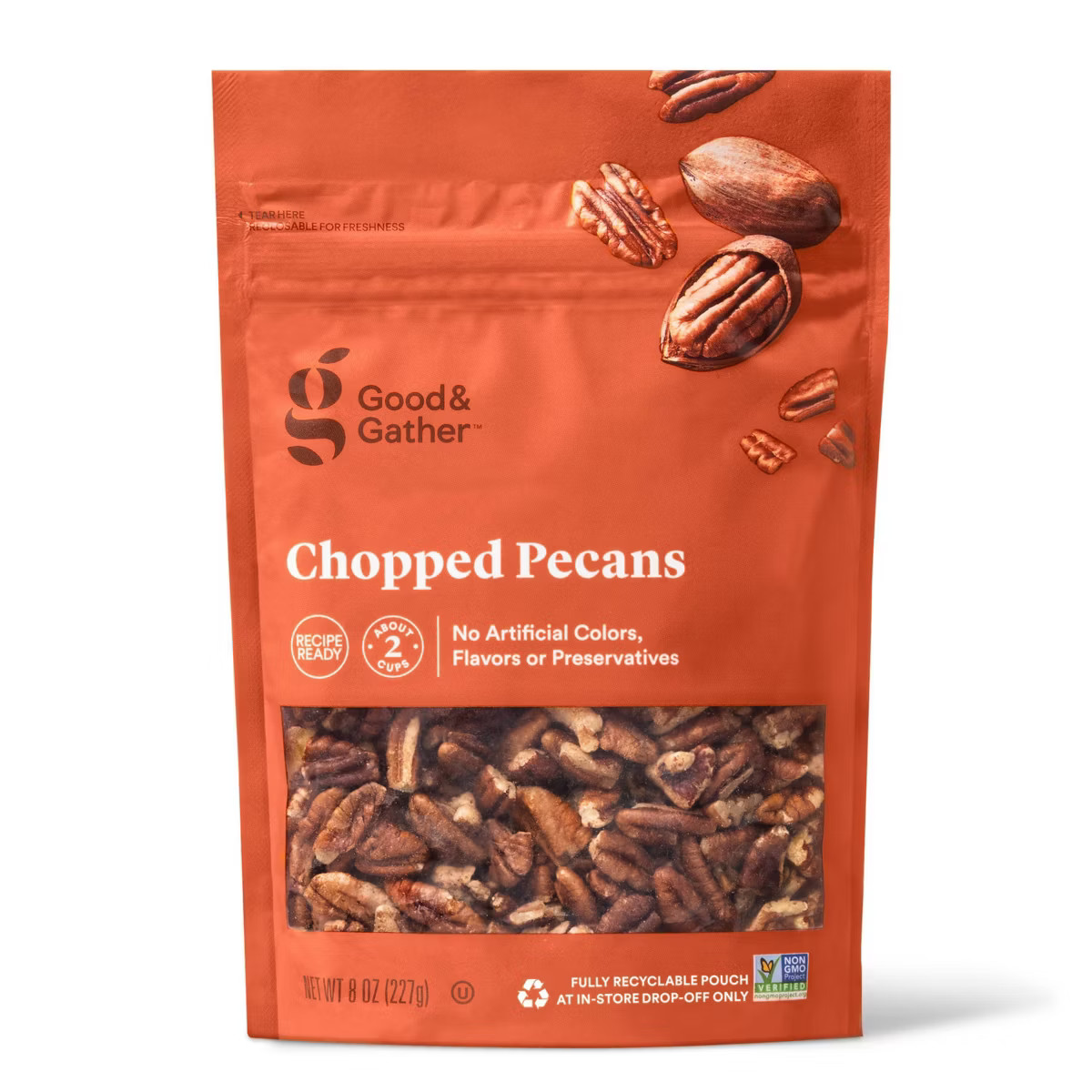 Chopped Pecans - 8oz - Good & Gather™ | Target