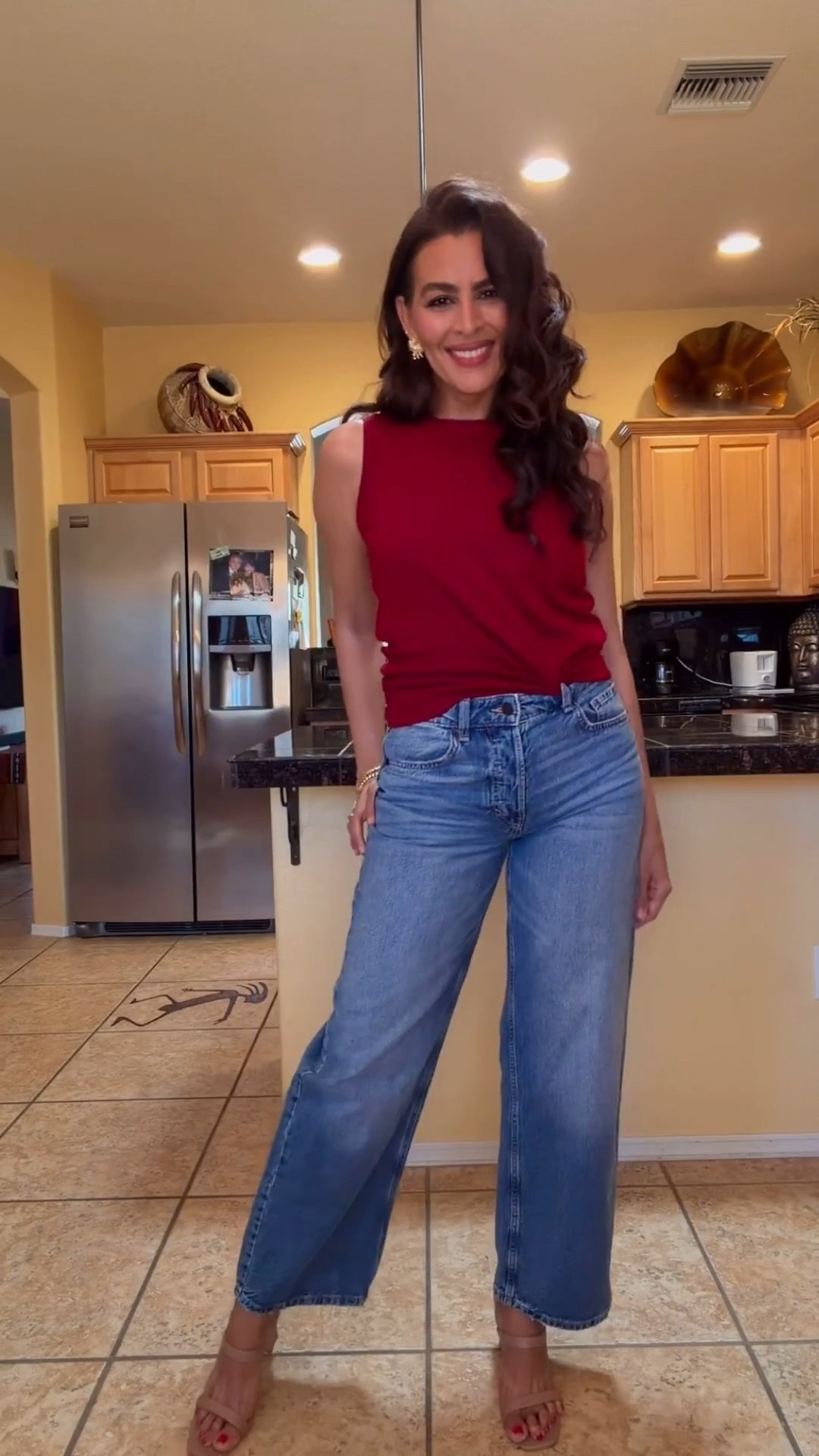 I got a discount:  Code：SWEATER10C for 10% off Valid until 4.19.
Wearing a size S in tops! 
Super soft and made of a wool blend, perfect for spring and summer!

#LTKSaleAlert #LTKSeasonal #LTKWorkwear