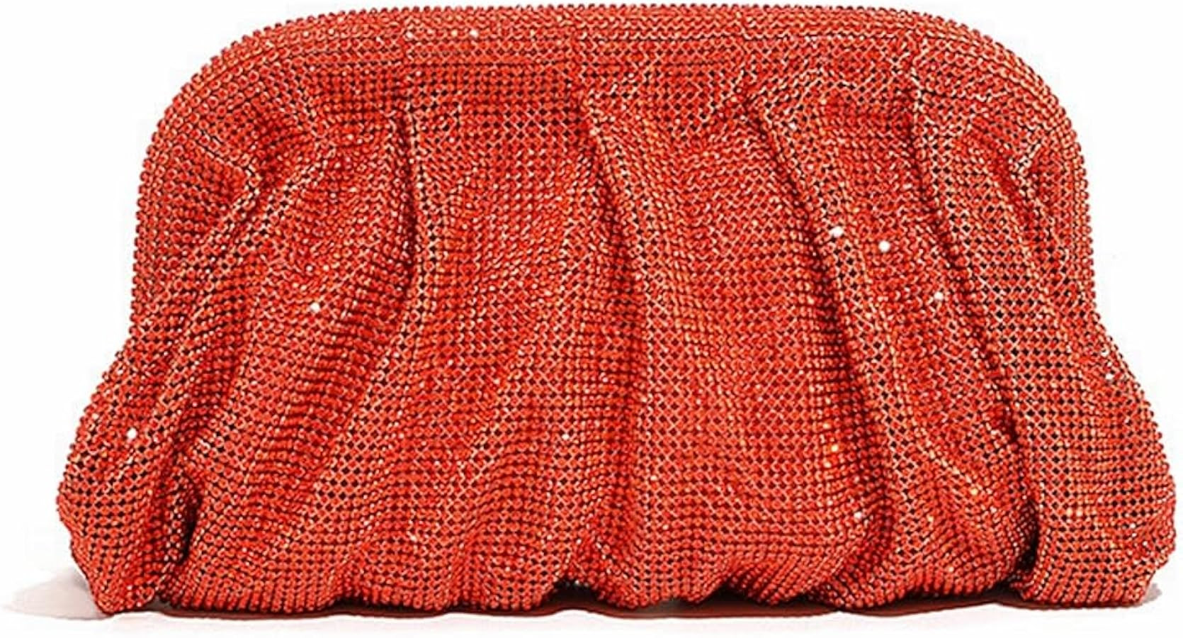 Women Rhinestone Clutch Purse Diamond Evening Bag Chain Handbag Ladies Dumpling Bag Wedding Party... | Amazon (US)