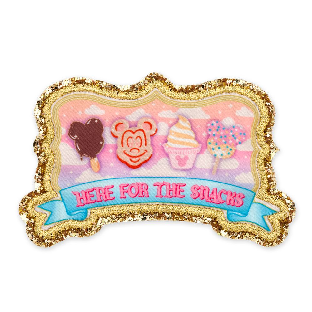 Disney Parks ''Here For The Snacks'' Patch by Stoney Clover Lane | Disney Store