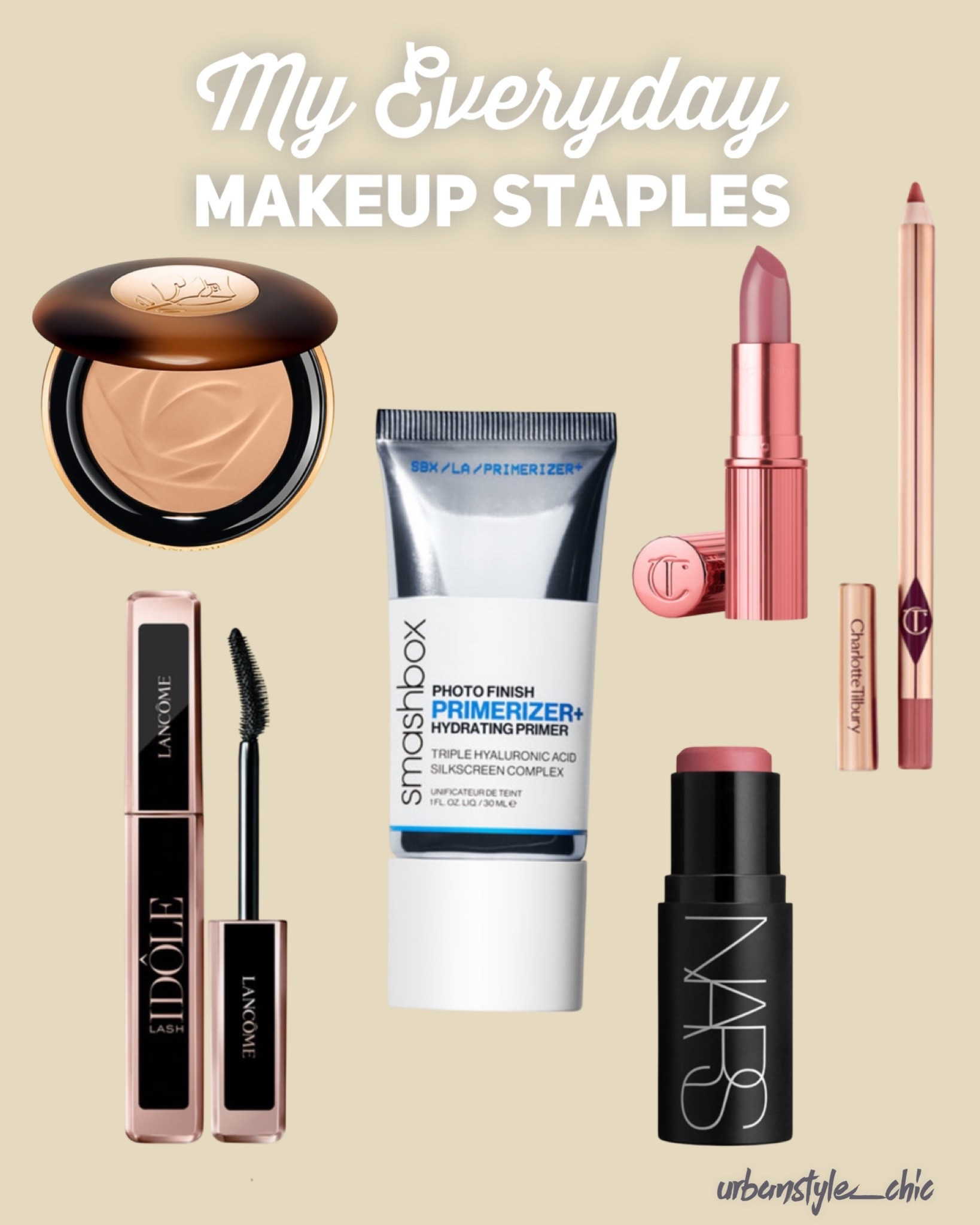 My Makeup Staples | This is my no-fail routine. Simple, wearable, repeatable. Linked on LTK. 

Follow me on IG: urbanstyle_chic

#LTKBeauty #LTKselfcare #LTKmorningroutine