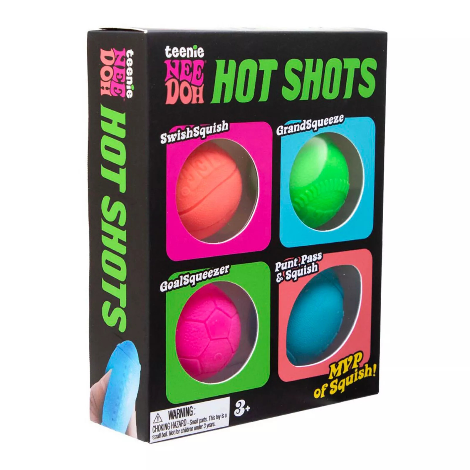 Nee Doh 4-pc. Hot Shots Sensory Fidget Ball Set, None | Kohl's
